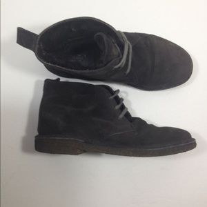 VINCE ANKLE BOOTS SUEDE MADE IN ITALY SIZE 6